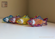 Load image into Gallery viewer, TINY CARP FISH CELLOPHANE LANTERN