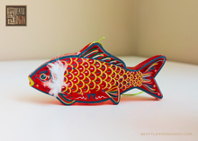 Load image into Gallery viewer, TINY CARP FISH CELLOPHANE LANTERN