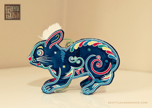 Load image into Gallery viewer, TINY RABIT CELLOPHANE LANTERN - MOON FESTIVAL