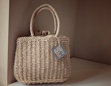Load image into Gallery viewer, NATURAL WOVEN HANDBAG