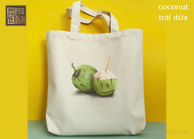 Load image into Gallery viewer, TOTE BAG COLLECTION OF FRUITS, VEGETABLES AND DISHES FOUND IN VIETNAM