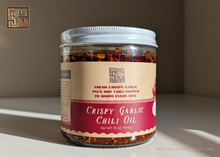 Load image into Gallery viewer, BIG JAR OF CRISPY GARLIC CHILI OIL - 16 OZ