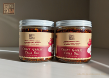 Load image into Gallery viewer, BIG JAR OF CRISPY GARLIC CHILI OIL - 16 OZ