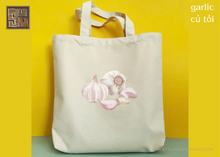 Load image into Gallery viewer, TOTE BAG COLLECTION OF FRUITS, VEGETABLES AND DISHES FOUND IN VIETNAM