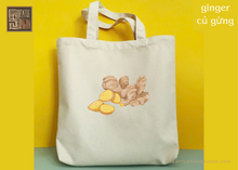 Load image into Gallery viewer, TOTE BAG COLLECTION OF FRUITS, VEGETABLES AND DISHES FOUND IN VIETNAM