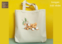 Load image into Gallery viewer, TOTE BAG COLLECTION OF FRUITS, VEGETABLES AND DISHES FOUND IN VIETNAM