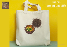 Load image into Gallery viewer, TOTE BAG COLLECTION OF FRUITS, VEGETABLES AND DISHES FOUND IN VIETNAM