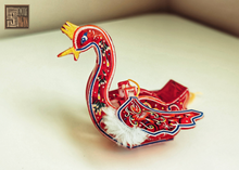 Load image into Gallery viewer, TINY SWAN CELLOPHANE LANTERN