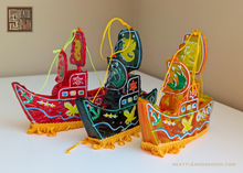 Load image into Gallery viewer, TINY BOAT CELLOPHANE LANTERN
