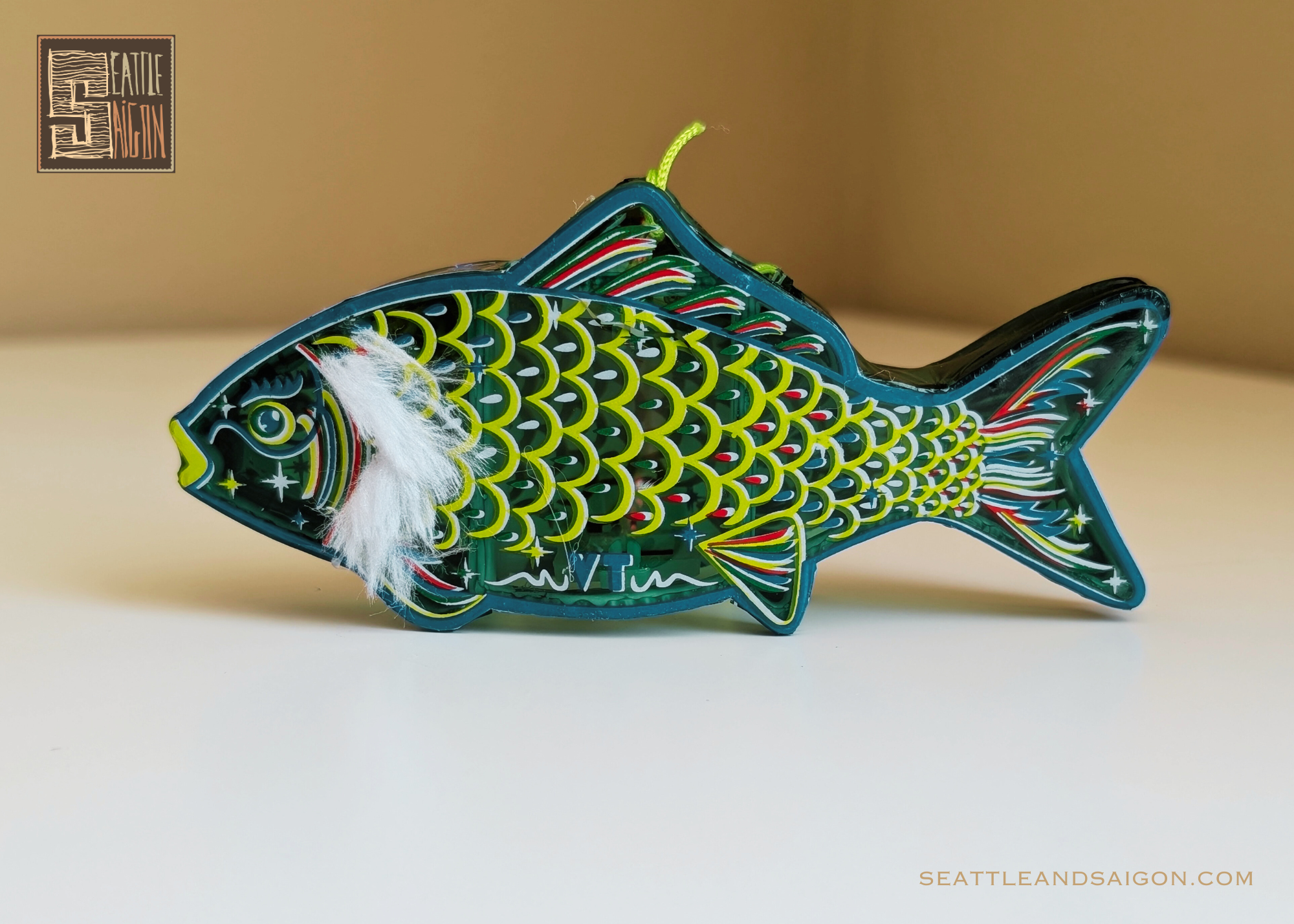 TINY CARP FISH CELLOPHANE LANTERN – Seattle and Saigon