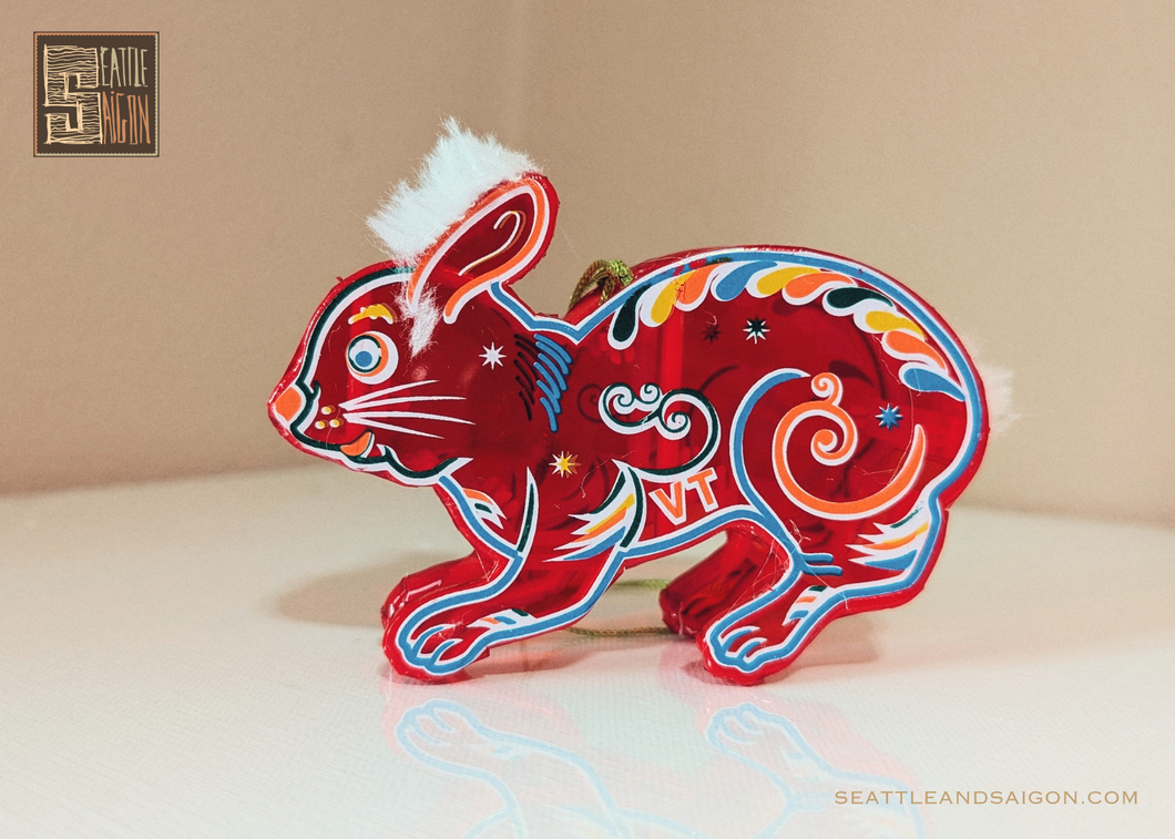 TINY RABIT CELLOPHANE LANTERN - MOON FESTIVAL
