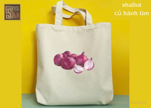 Load image into Gallery viewer, TOTE BAG COLLECTION OF FRUITS, VEGETABLES AND DISHES FOUND IN VIETNAM
