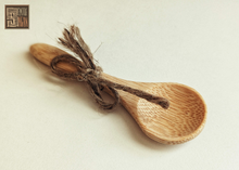 Load image into Gallery viewer, LITTLE REUSABLE BAMBOO SPOON
